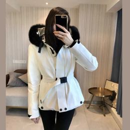 High Quality Women Jackets 5 Colours Large Fur Collar Black Ski Down Coats Female Winter Fashion Clothes