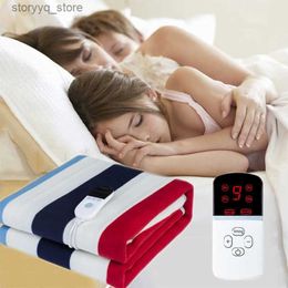 Electric Blanket 220/110V EU UK US Plug Electric Blankets For Beds King Queen Size With Timer Single Double Bed Electric Blanket Heater Winter Q231130