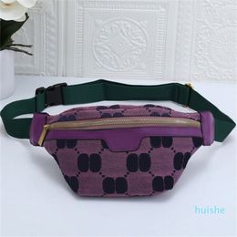 Designer Bumbags Luxurys Brands Golden Letter Belt Bag Fannypack Purses