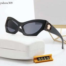 Vintage Sunglasses Cat Eye Designer Beach Sunglass Fashion Womens Sun Glasses Eyewear Shield Glass Lenses with Box G237211D