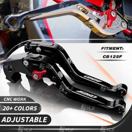 For Honda CB125F CB 125F 2014-Present Clutch Lever Brake Set Adjustable Folding Handle Levers Motorcycle Accessories Parts