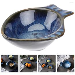 Dinnerware Sets 2 Pcs Mini Side Seasoning Dish Condiment Snack Tray Soy Dipping Bowls Chips Sauce Dishes Japanese