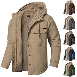 Men's Jackets Hooded Padded Coat Jacket Large Size Thickened 5xl Winter Women Synthetic Mens Outerwear