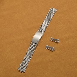 Watch Bands 18mm 20mm Bead of Rice Solid Stainless Steel Watch Strap Bracelet band 231128