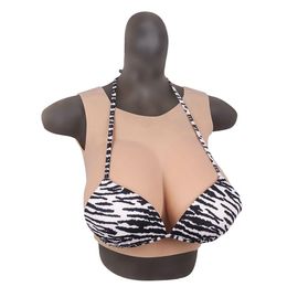 Sile Breast Plates - Fake Form Enhancers Round Collar For Crossdressers Transgender Mastectomy Cosplay Bra Drop Delivery Dhhae