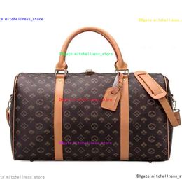 5A Womens Men Duffle Bag Women Travel Hand Luggage Pu Leather Handbags Large CrossBody Bags Totes 54CM AA