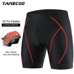 Cycling Underwears GTCycle Cycling Shorts Cycling Underwear With Italy Imports NonSlip Webbing Pro 5D Gel Pad Cycling Underpants Bicycle Shorts 230428