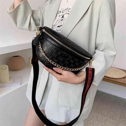 Womens Purses & Handbags Chest bag women's fashion new messenger personality wide shoulder belt leisure waist Purse P6D7240R