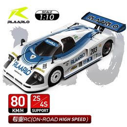 Electric RC Car RLAARLO AK 787 Carbon Fiber 120A Brushless Metal 60A RTR 1 10 RC Electric Remote Control Model On Road Adults Children Toys 231130