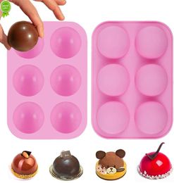 New Silicone Mould Silicone Baking Pan for Pastry Moulds Bakeware Sphere Ball Mould Silicone Mould for Pops Cake Mould Silicone Bakeware