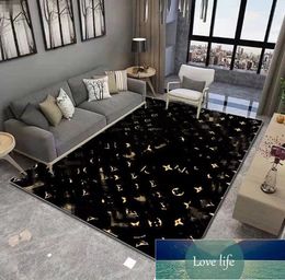 Factory Fashion Brand Living Room Carpet Bedroom Wall-to-Wall Carpeting Bedside Floor Mat Nordic Light Luxury Personalized Cloakroom Floor Mat