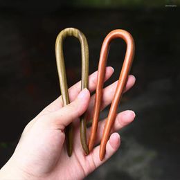 Hair Clips Wooden Hairpins Chinese Styles Women Girls Sticks Chopstick U-shape Pins Antiquity Jewelry Accessories ML