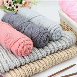 Yarn 100g Knitting Wool Ball With Soft 8-strand Milk Cotton Crocheted Ball of Yarn Used For DIY Hat Scarves Hand Weaving Technology L231130