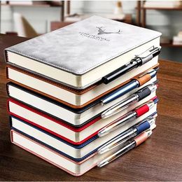 Notepads 360 Pages Super Thick A5 Journal Notebook Daily Business Office Work Simple College Diary School Supplies 231130