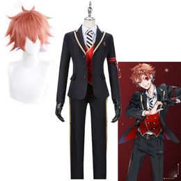 Twisted Wonderland Ace Trappola Cosplay School Uniform Suits Night Raven College Heartslabyul Anime Costumes Women And Men Size