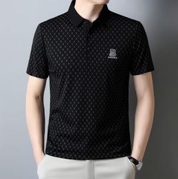 mens t-shirt designer Short sleeved t-shirt men's summer 2023 new fashion brand base coat men's top high-end polo shirt