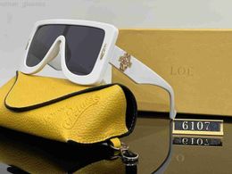 Sunglasses designer Designers sunglasses Luxury For Women Unisex Goggle summer Beach Sun Glasses Retro Frame Polarised light UV400 With Box YAPJ