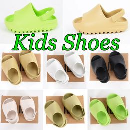 Toddler slippers kids baby EVA shoes boys girls designer sneakers kid tainers Slides Infants Childrens Desert shoes Bone Resin Sandals 23-35