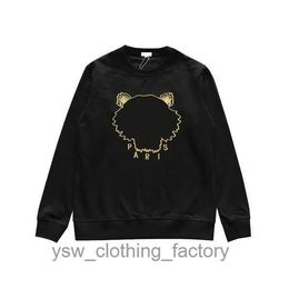 Kenzo Hoodies Sweatshirts Designer Kenz Tiger Head Embroidery Round Neck Pullover Shirt Casual Long Sleeve Ken Couple 6 EH5Q