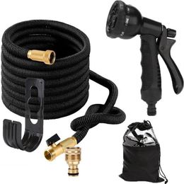 Watering Equipments 25Ft-100Ft Garden Hose Expandable Magic Flexible Water EUUS Version Plastic Hoses Pipe With Spray Gun To278x