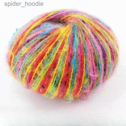 Yarn Mohair Yarn Knitting Yarn Flower Baby Horse sea sweater Baby Scarf Shl Wiring Fine Wool Thread Crochet Hand Woven Crochet Yarn L231130