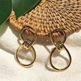 Jewellery earrings Simple Smooth lines Earrings with knotted studs women banquet Jewellery Valentine gift1802