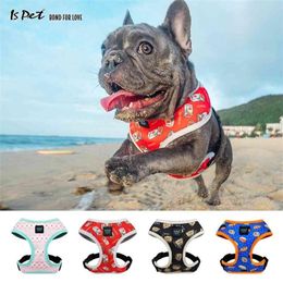 Dog Harness Fashion Cat Puppy Pet Dog Harness for Large Dogs Pitbull Pomeranian French Bulldog Beagle Christmas Dog Accessories 21204S