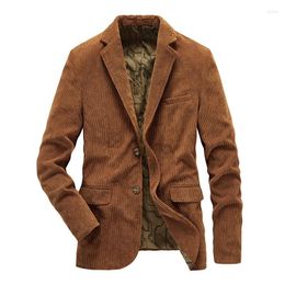 Men's Suits Casual Suit Spring And Autumn Jacket Corduroy Thin Small Youth Trend