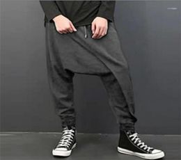 Men039s Pants Plus Size Men Casual Drape Drop Crotch Harem Hiphop Trouser Baggy Dancing Gothic Punk Style Men11352798