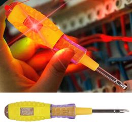 Upgrade Upgrade Double-head Voltage Tester Pen AC Non-contact Induction Test Pencil Voltmeter Power Detector Electrical Screwdriver Indicator