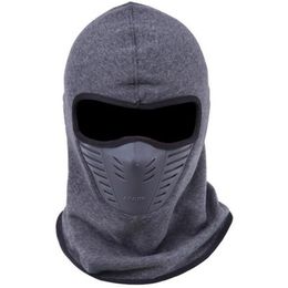 Dust-proof Cycling Face Mask Windproof Winter Warmer Fleece Bike Full Face Scarf Mask Neck Bicycle Snowboard Ski Men299R