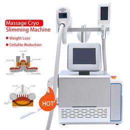 Cryo Dissolving Fat Machine Cooling Slimming Body Mini Vacuum Cavitation Cellulite Reduction Body Roller Massage Slimming Machine Cryolipolysis Instrument