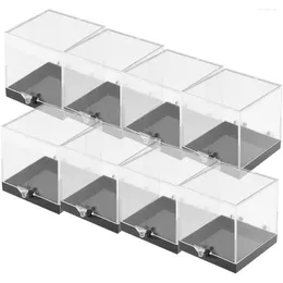 Jewelry Pouches Specimen Display Cases Crystal Storage Mineral Acrylic Boxes Square Rock Sample (68 68 68Cm)