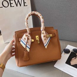 Wholesale Top Original B-rikis tote bags online shop This years popular trend is high capacity soft leather end womens 2023 new With Real Logo