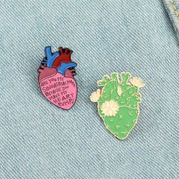 European Heart Series Flower Brooches Letter Alloy Paint Cowboy Badge Accessories Women Men Enamel Love Collar Bags Pins Jewelry W285z