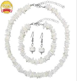 Puka Shell Necklace for Women Boho Tropical Hawaiian Beach Puka Chips Shell Surfer Choker Necklace Jewellery acc0284831372