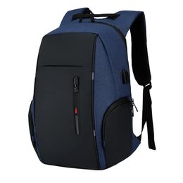 School Bags CEAVNI Backpack Men USB Charging Waterproof 156 Inch Laptop Casual Oxford Male Business Bag Mochila Computer Notebook Backpacks 231130