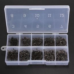 500pcs 10size carp fishing Iseama hook wide mouth hook212I