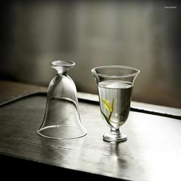 Mugs 2pc/Set 40ml Glass Tea Fragrance-smelling Cup Drinking Teacup Master Teaset Ceremony Wine Drinkware