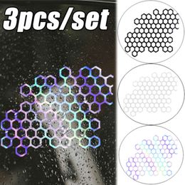 Upgrade Reflective Car Stickers Personalised Honeycomb Motorcycle Sticker Auto Body Decoration Decals DIY Modification Creative Sticker