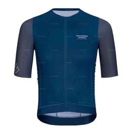 Pas Normal Studios Cycling Sweatshirt Set PNS Men Short Sleeve Shirt MTB Jersey Men's Cycling Clothing Bicycle Maillot Ciclis254C