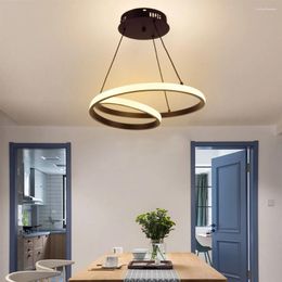 Pendant Lamps LED Chandelier Lights Energy Saving Hanging Indoor Light Adjustable Brightness Protect Eyes Easy Installation For Aisle