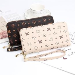 Wallets Purse Wallet Driver License Clutch Bag Wristlets Business Card Holder Luxury Designer Women Ladies 2021 Coin Bags Fashion 185V