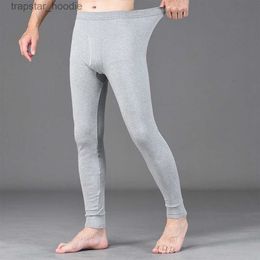 Men's Thermal Underwear Mens Thermal Trousers Invisible Thermo Warmer Long Johns Warm Underwear Baselayer Bottom Thermals Base Layer Long Pants For L231130