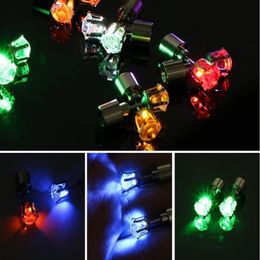 LED Light Ear Studs Shinning Fashion Earrings Jewelry Gift For Women Ladies Girl Gifts 20psc lot E88232A