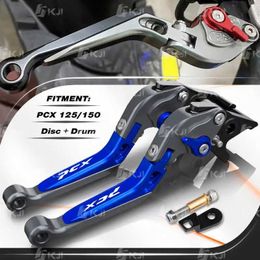 For Honda PCX 150/125 Rear Drum Brake 2010-Present Parking Lever Set Handle Levers with Lock Stopper Accessories