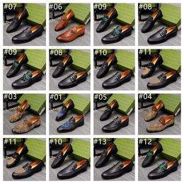 Новые мужчины Loafers Mens Designer Luxury Slip на повседневных кожаных туфлях для обуви для обуви мужчин Plus размером 38-45 размер 38-45