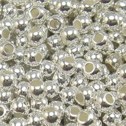 50pcs lot 925 Sterling Silver Spacers Beads Jewellery Findings Components For DIY Fashion Gift Craft W41 175u