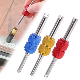 Upgrade Upgrade Car Tyre Valve Core Stems Remover Tools Screwdriver Universal Auto Truck Bicycle Wheel Tyre Repair Tool Dual Use Car Accessories