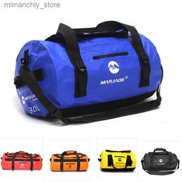 Outdoor Bags Outdoor Swimming Waterproof Bag Fishing Dry Bag Camping Fitness Sailing Water Resistant Bag Trekking River Shoulder Ocean Pack Q231130